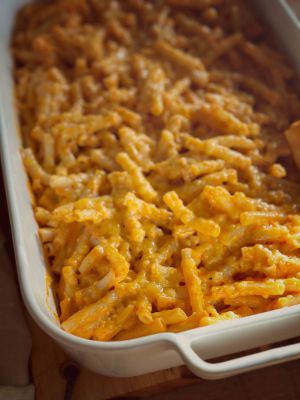 Recette Gratin de macaroni aux fromages et paprika fumé