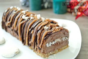 Recette Bûche de Noël vegan, chocolat et meringue