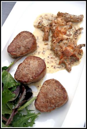 Recette Filet mignon de porc, sauce moutarde [Flickr]