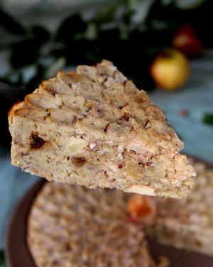 Recette Gâteau d'avoine aux saveurs automnales