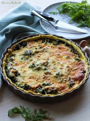 Recette Quiche épinards & truite fumée