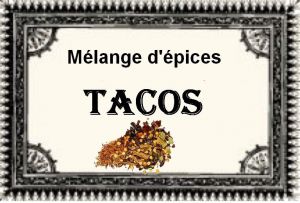 Recette Mélange d'épices pour Tacos