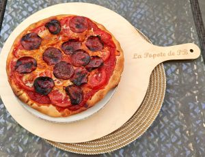 Recette Pizza tomate chorizo