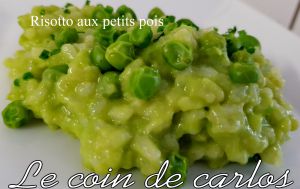 Recette Risotto aux petits pois