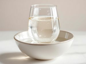 Recette Retirer les auréoles d’eau dure sur verres de table avec un trempage au vinaigre blanc