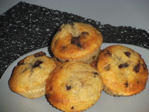 Recette Muffins banane et Nutella