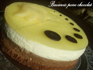 Recette Bavarois poire chocolat