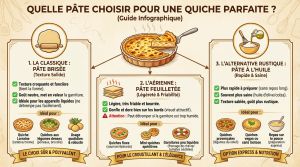 Recette Quelle pâte choisir pour une quiche parfaite ?