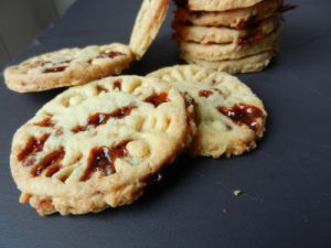 Recette Sables aux eclats de carambar