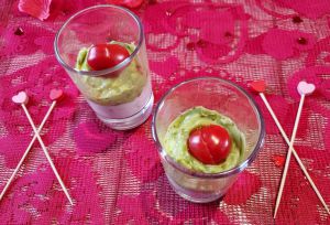 Recette Verrine thon guacamole