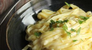 Recette Pâtes crémeuses aux trois fromages