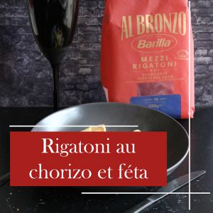 Recette Mezzi rigatoni au chorizo et feta : un plat de pâtes réconfortant et savoureux