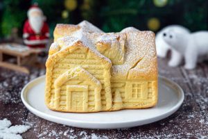 Recette Brioche chalet de Noël