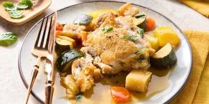 Recette Ratatouille Baked Chicken