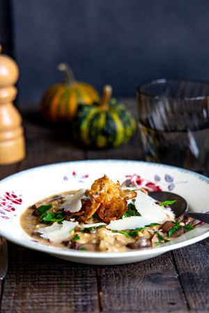 Recette Risotto aux champignons