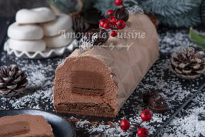 Recette Bûche royale au chocolat pour Noel