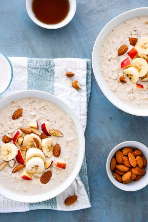 Recette Overnight oats aux amandes