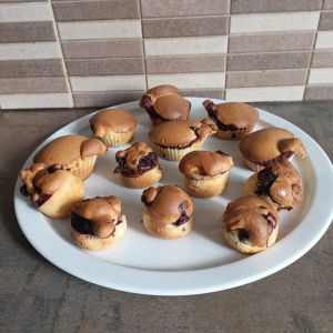 Recette Muffins myrtilles à l'air fryer Ninja AF400eu ou combi ninja