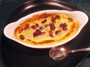 Recette Gratin de poires aux cranberries