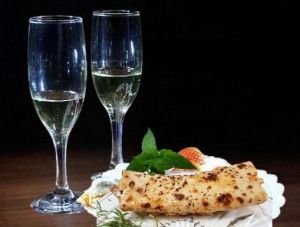 Recette Wraps maison aux  poivrons tomates fromages