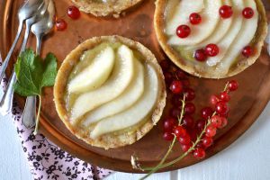 Recette Tartelettes crues pomme ~ poire { Vegan & Sans gluten }