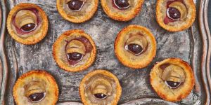 Recette Spooky Cherry Eyeball Pies