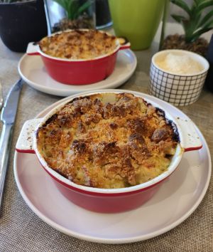 Recette Crumble saumon & épinards