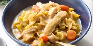 Recette Slow Cooker Mississippi Chicken Noodle Soup