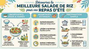 Recette Découvrez la meilleure salade de riz pour vos repas d’été