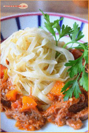 Recette Ragú de canard...pour des tagliatelles ou des conchiglioni !