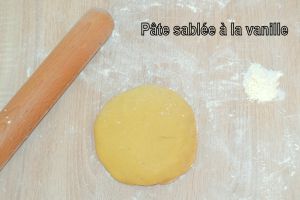 Recette Pâte sablée à la vanille