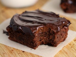 Recette Brownies au fudge au chocolat et à l’avocat
