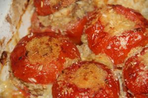 Recette Tomates farcies au veau et fromage frais
