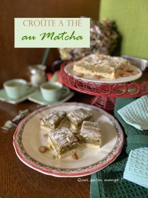 Recette Croûte à Thé… au Matcha comme à Quimper