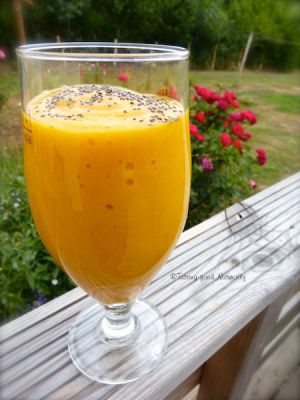 Recette Smoothie à la mangue, banane et abricots – Vegan