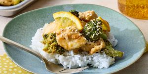 Recette Sheet Pan Orange Chicken and Broccoli