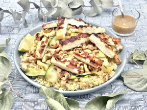 Recette Tagliatelles courgette halloumi