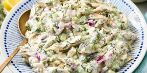Recette Tzatziki Chicken Salad