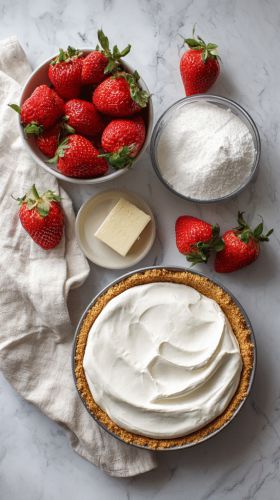 Recette Strawberry Cool Whip Pie: A Creamy, Dreamy Dessert