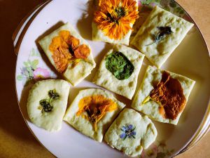 Recette Craquelins fleuris