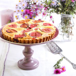 Recette Tarte figues et amandes