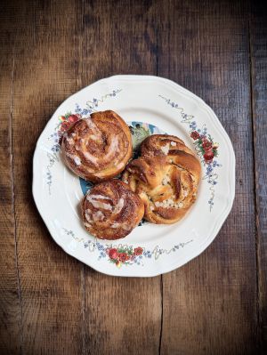 Recette Schneckes (escargots briochés alsaciens) façon kardemummabullar suédois