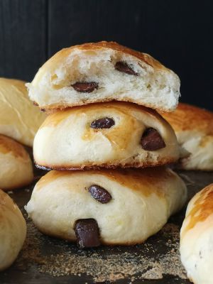 Recette Pains au chocolat briochés à l’huile d’olive (vegan)