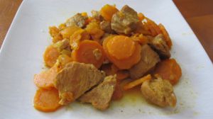 Recette Tajine de veau aux carottes