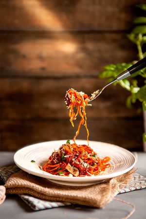 Recette Spaghetti bolognaise vegan aux légumes