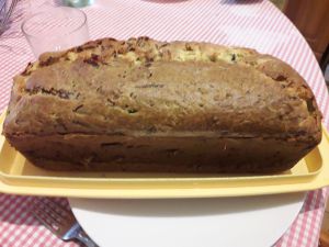 Recette Cake lardons courgette et feta