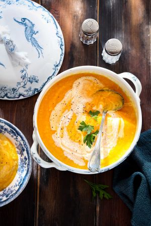 Recette Soupes aux légumes d’hiver : douze recettes qui changent