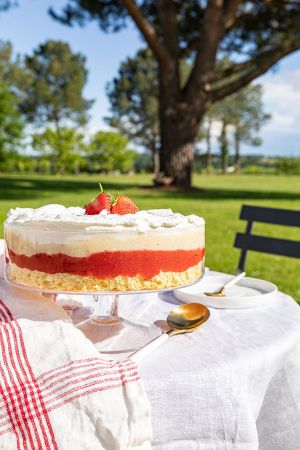 Recette Trifle aux fraises