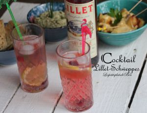 Recette Cocktail Lillet rosé Schweppes