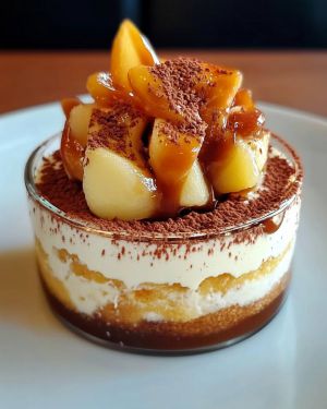 Recette Tiramisu Caramel Pomme : Recette Facile et Savoureuse